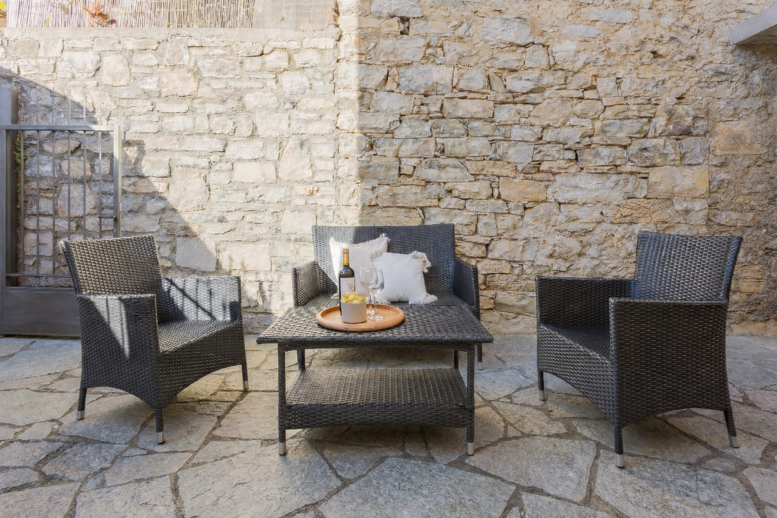Private courtyard