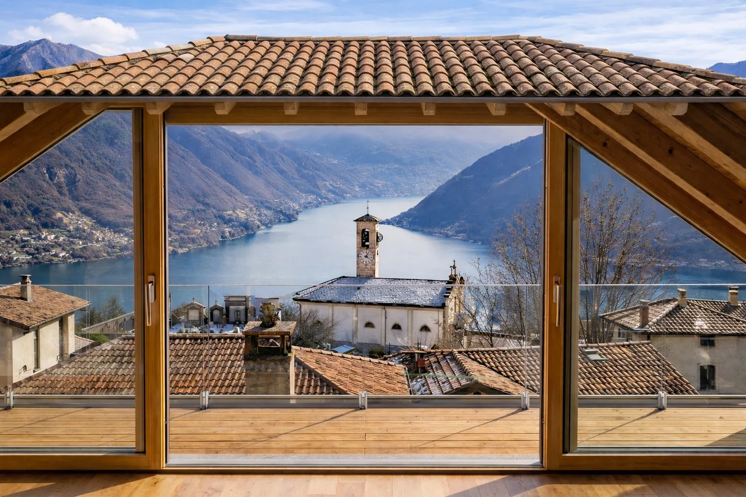 Terrazza · rendering di progetto